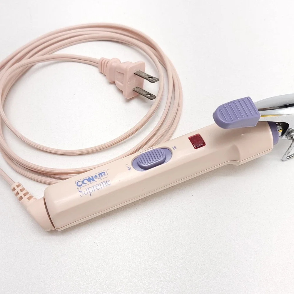 Vintage Conair Supreme‎ Curling Iorn CD36 Pink Purple 3/4